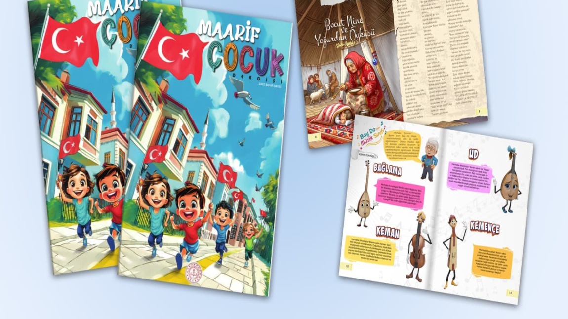 MEB'DEN ÇOCUKLARA ÖZEL YENİ DERGİ 